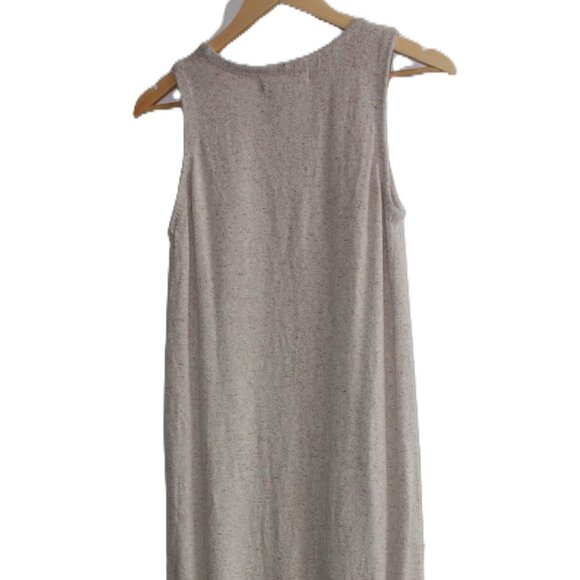 Vintage Kettle Creek Angora Blend Sleeveless Maxi Dress Size M Taupe Knit EUC - Picture 3 of 10